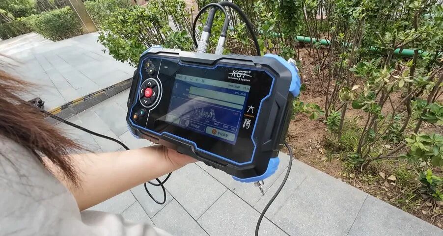 听漏仪测试现场