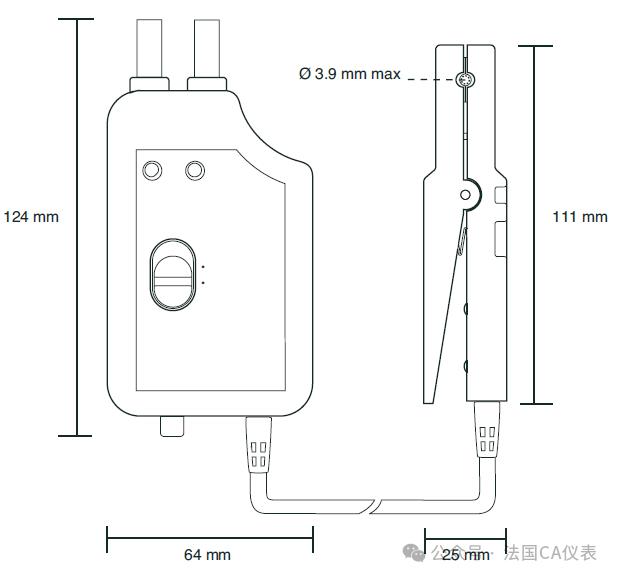 法国CA K100/K110微小交直流电流钳上市通知
